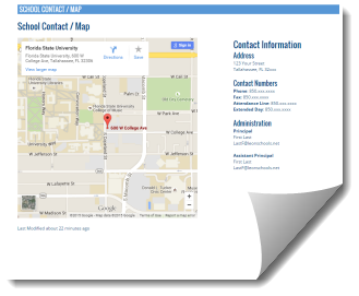 Contact Us Map